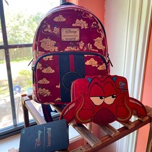 Disney Mushu Loungefly purse